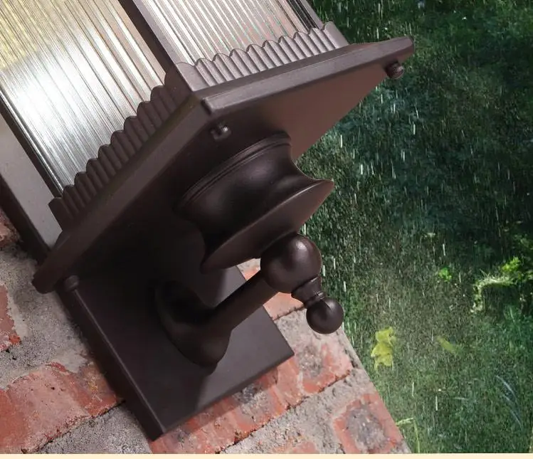 Большой садовый светильник в стиле арт деко настенный уличный античном для кафе