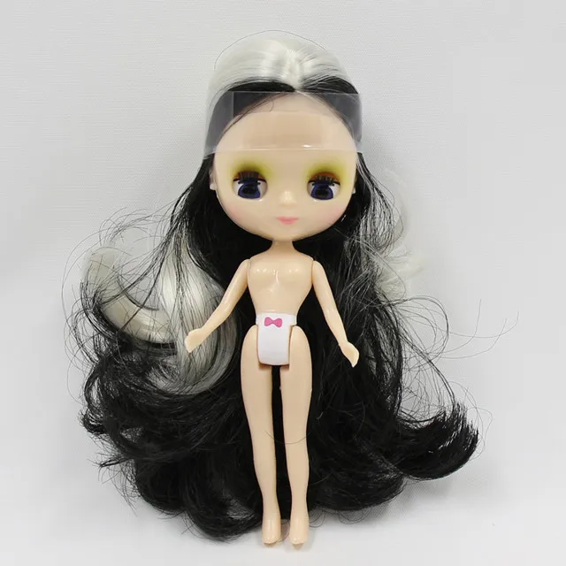 nude doll Ледяная Обнаженная мини кукла blyth 11 см кукла 27 видов стиля для девочки подарок - Цвет: nude doll