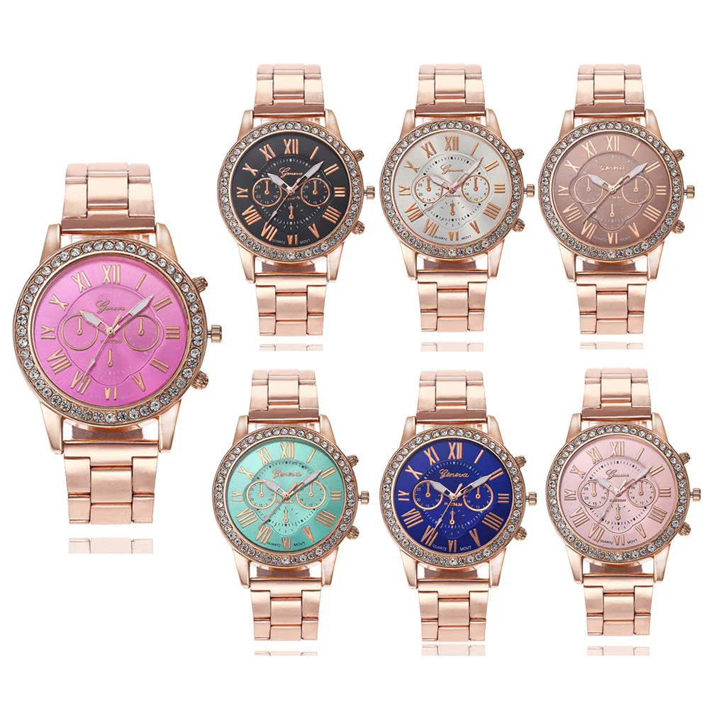 Beautiful Fashion Simple Watch Steel Strip Women Mechanical Gear relgio masculino clock women luxury 30 | Наручные часы