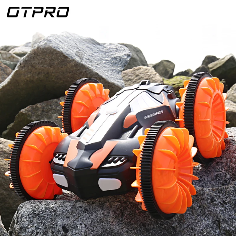 OTPRO RC Водонепроницаемый 2 4 ГГц вездеход внедорожник амфибия высокоскоростной