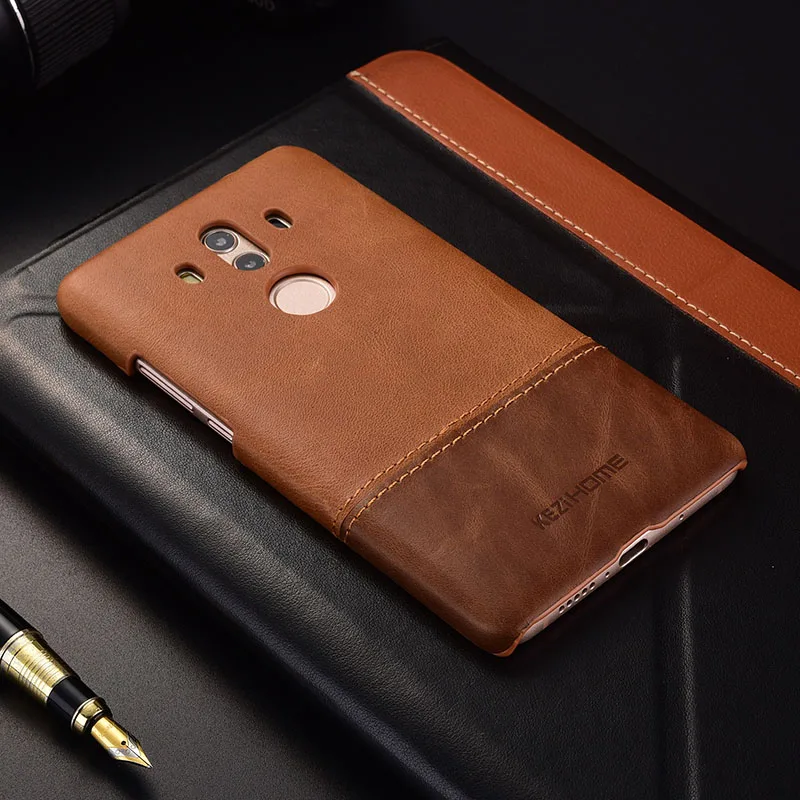 Панель для Huawei mate 10 pc тонкий кожаный чехол Pro Чехол телефона защитная задняя