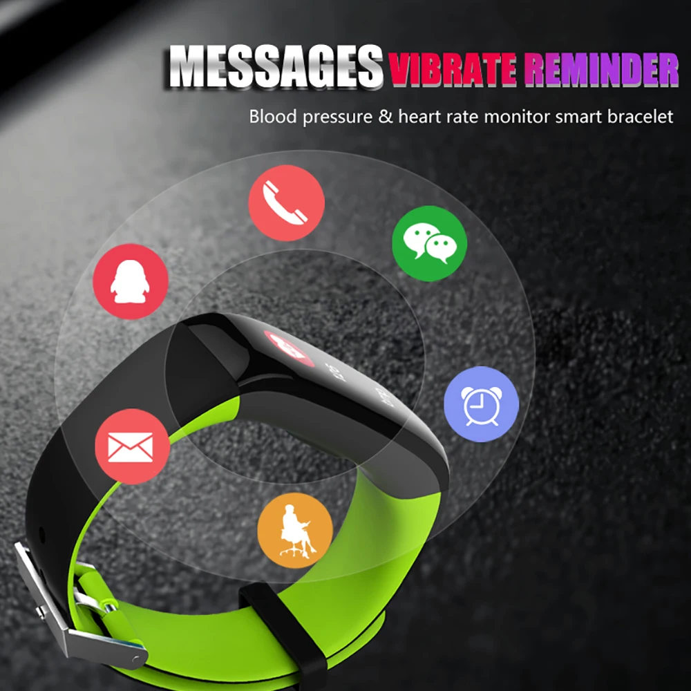 FORCA Smart band P1 PLUS Color Display Fitness Bracelet Heart Rate Tracker Blood Pressure Monitor Wristband IP67 Waterproof | Электроника
