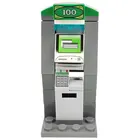 Блокировочные блоки кубики MOC ATM Набор строительных блоков игрушки для детей сборный блок игрушка сделай сам детали Обучающие подарки