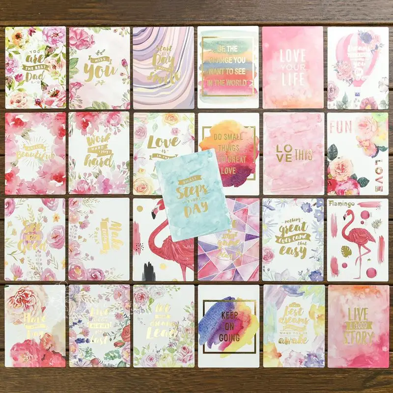 25Pcs Acid Free Colorful Paper Pocket Cards for Scrapbooking DIY Projects/Photo Album/Card Making Crafts | Дом и сад