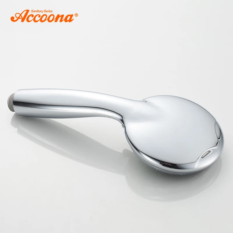 Accoona ванная комната ручная душевая головка хромированная дождевая головка ABS пластиковая водосберегающая Классическая конструкция дождевая душевая головка A326