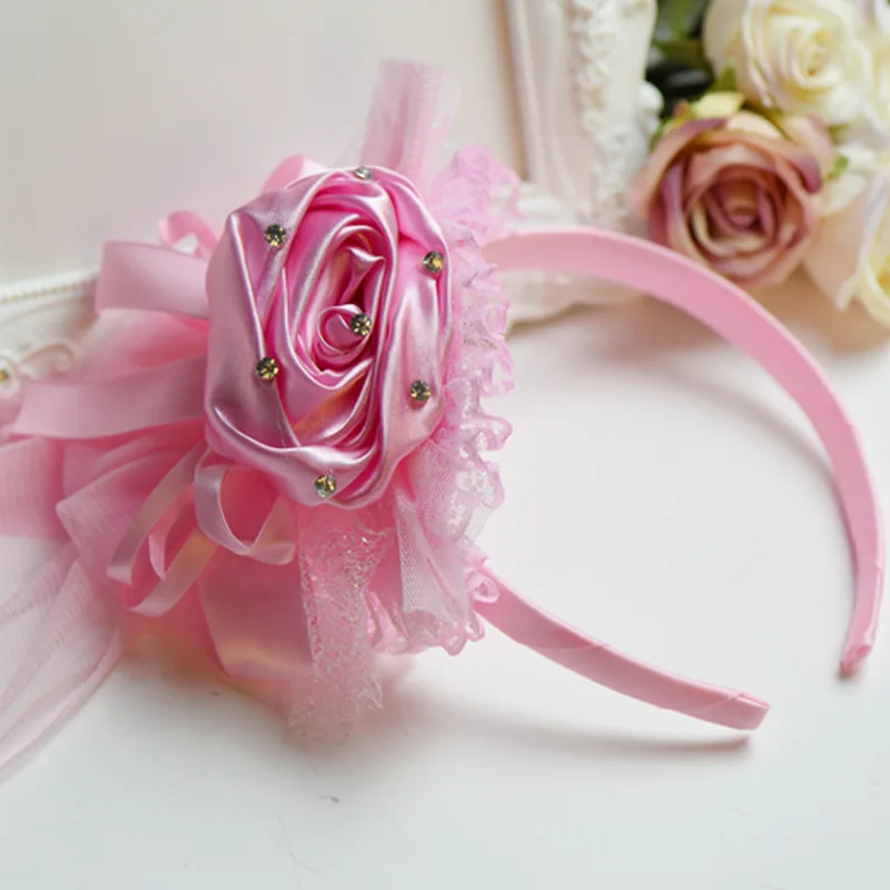 Корейская версия детские украшения Принцесса ручной Корейской девушки цветка