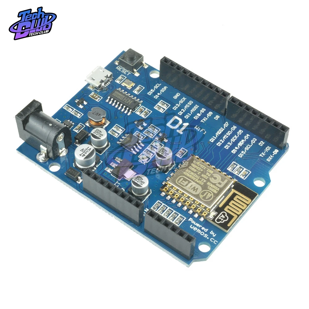 Плата разработки WeMos D1 CH340 CH340G Wi-Fi ESP8266 ESP-12 модуль для Arduino IDE R3 Micro USB ONE 3 В 5 в 1A |