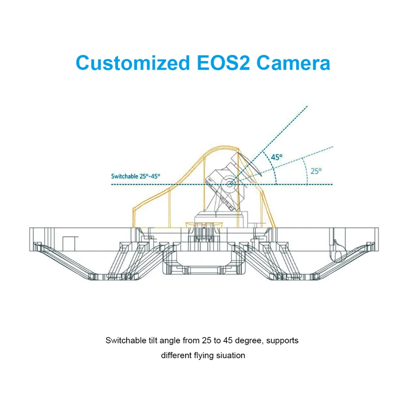 Квадрокоптер Beta75X Whoop (3S) с F4 2 4S AIO 12A FC по индивидуальному заказу EOS2 1103 8000KV мотор XT30