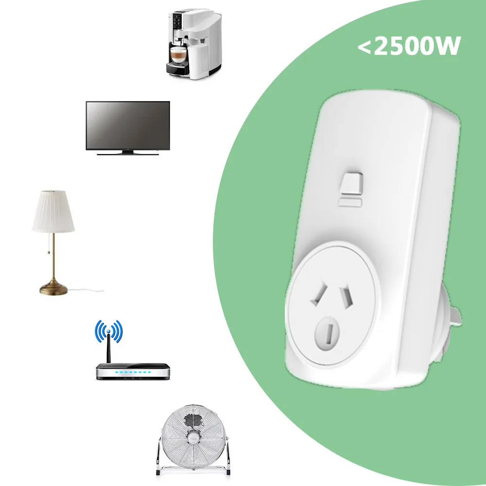 Беспроводная розетка AU Plug 16 А кинетический беспроводной переключатель не