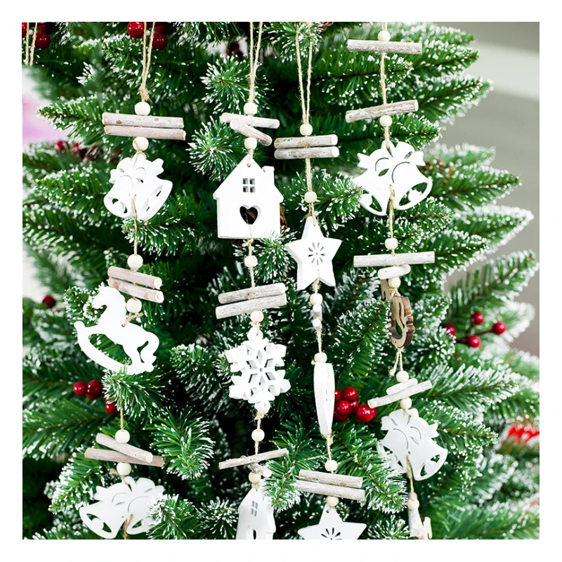 2018 Рождественское украшение для домашней двери Санта Снеговик Grand Tree