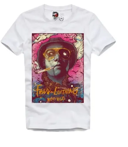Футболка Fear and Loathing In Las Vegas Lsd Meskalin Mdma Dmt новинка 2019 Мужская модная футболка