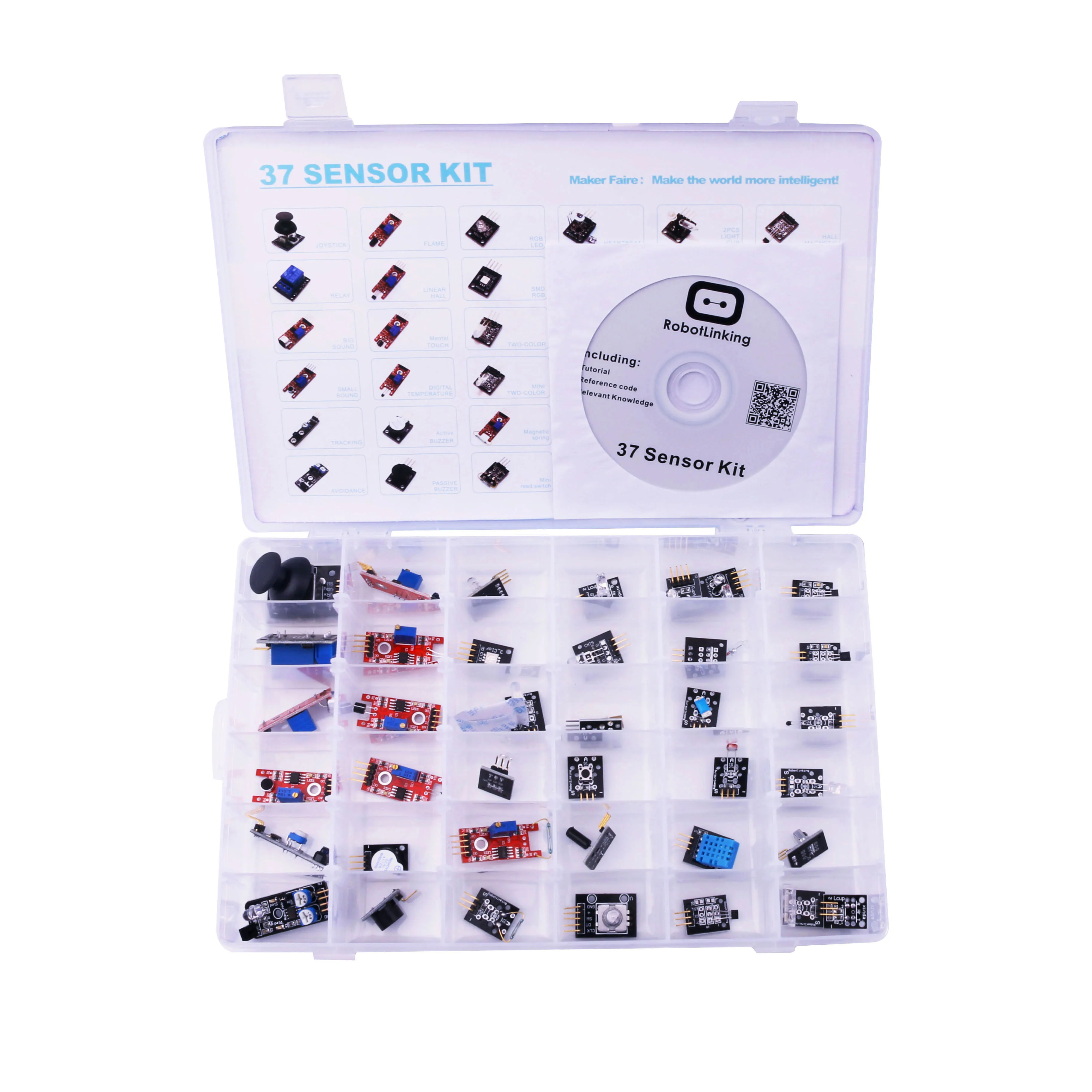 37 в 1 коробка набор датчика модуль Набор разнообразие для Arduino с розничной