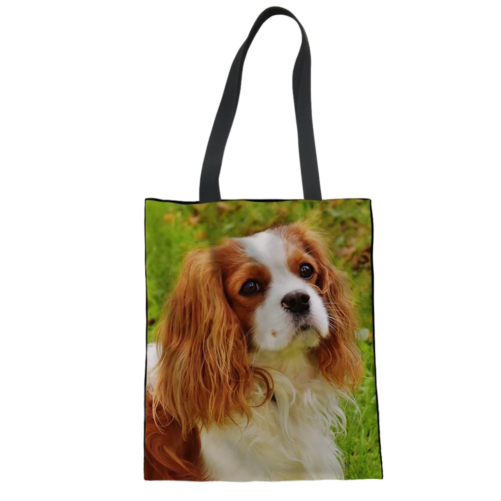 WHEREISART женская сумка через плечо для покупок холщовые сумки на заказ с принтом