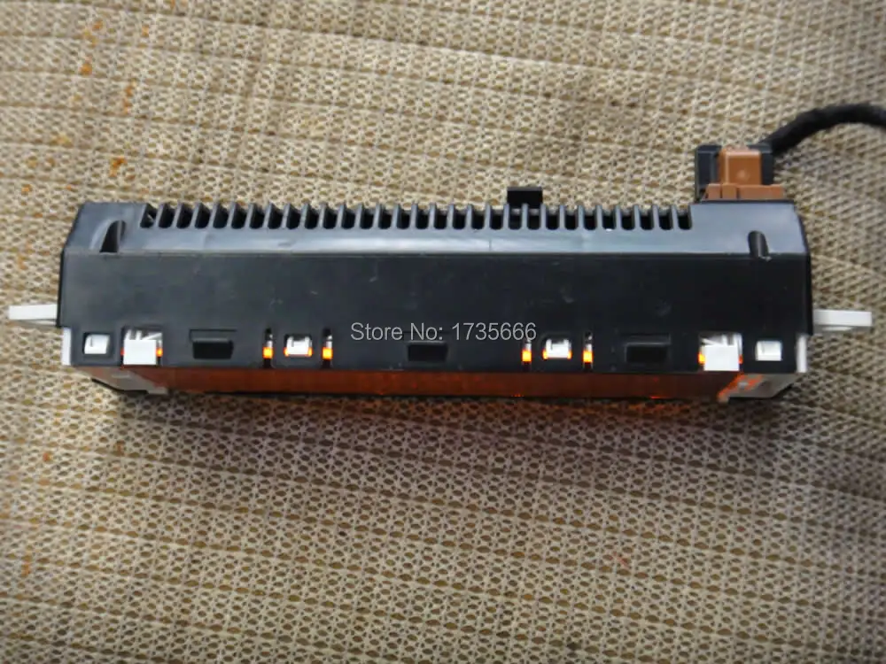 Оригинальный Автомобильный экран монитора поддержка USB aux дисплей красный