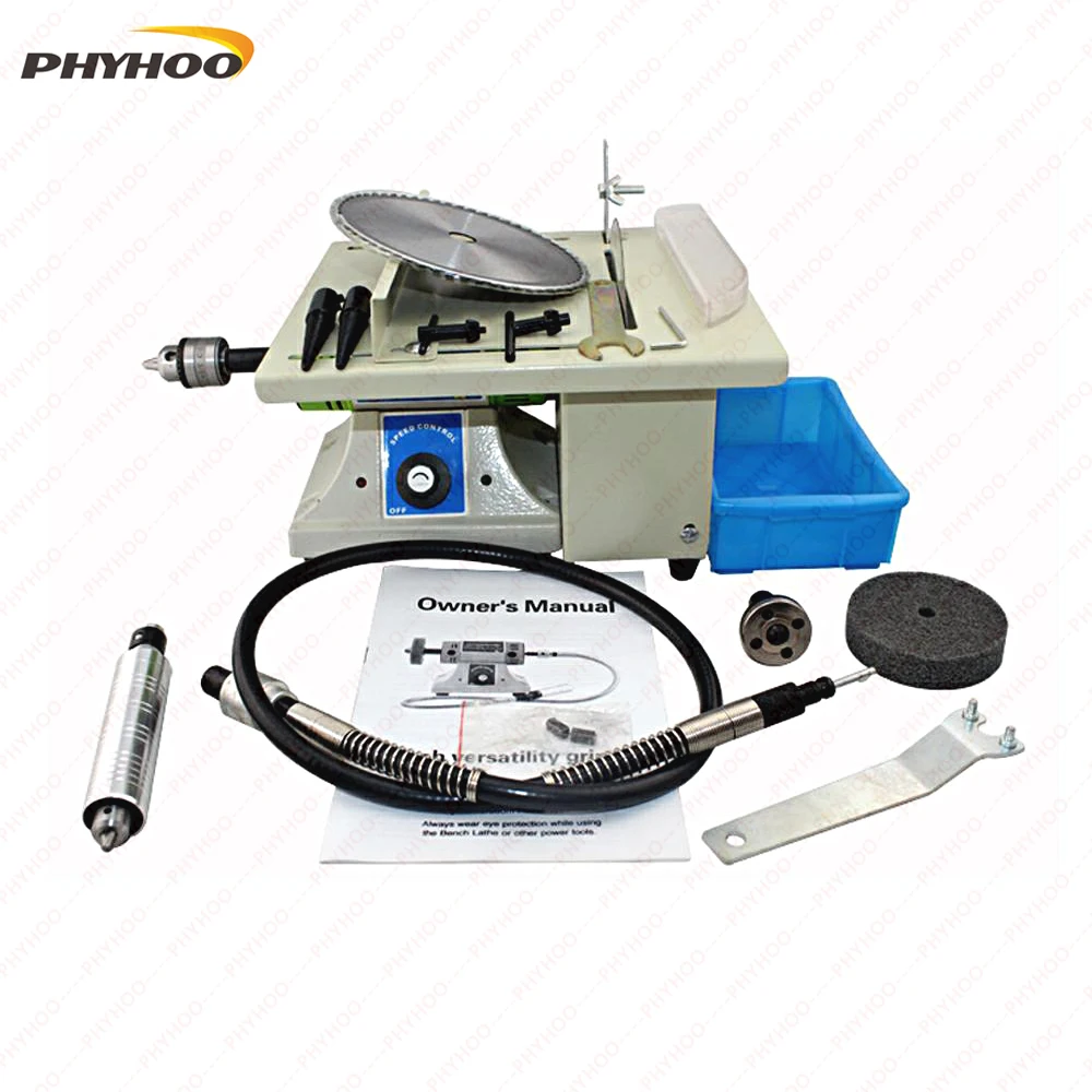 

Portable Mini Little Table Saw Multi-functional Jade Carving Machine Grinding Polishing Machine DIY Tool 220V