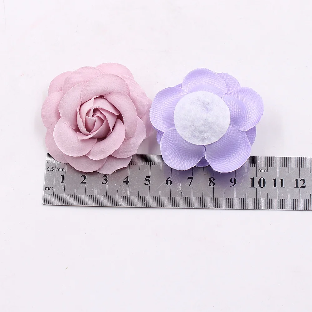 

10Pcs 5CM Artificial Flower Silk Rose Flower Bud For Wedding Decoration Diy Wreath Headdress Accessories Clip Art Fake Flower