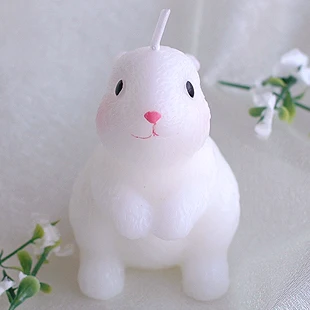 Children's Birthday Party Supplies creative birthday candles smokeless candle gifts bunny zodiac |