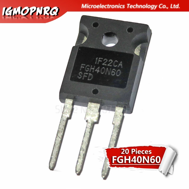 Сварочный аппарат FGH40N60SFD 40N60 с бтиз 20 шт. | Электронные компоненты и