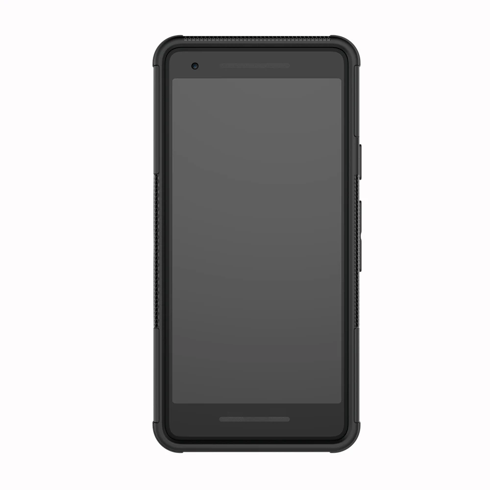Для Google Pixel 2 ударопрочный чехол-подставка для Жесткий ПК Мягкий ТПУ силиконовый