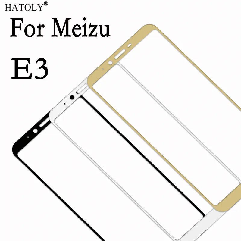 2 шт Стекло для Meizu E3 закаленное стекло защита экрана полное покрытие стеклянная
