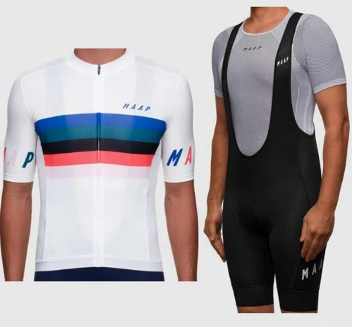 2019 Новинка MAAP PRO team Летняя мужская велосипедная футболка с коротким рукавом