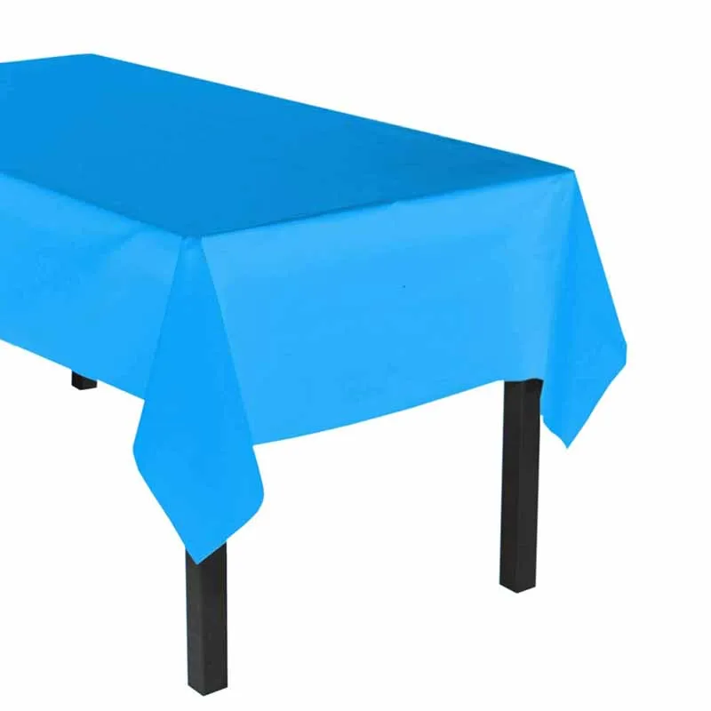blue Одноразовая скатерть для стола Дисней Микки Маус Гоночная машина на спортивную тему вечерние для новобрачных, вечеринка в честь новорождённого дня рождения Свадебные украшения - Цвет: blue