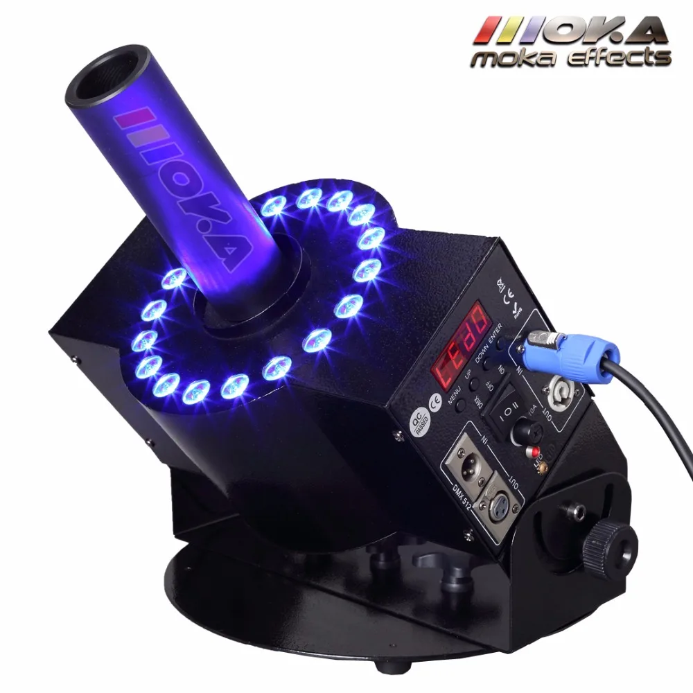 Чехол для самолета с 2 автоматами co2 led dmx jet генератор дыма распылительная машина