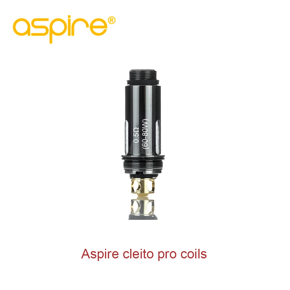 5 шт./лот оригинальные катушки Aspire cleito pro 0 Ом и сетчатые 15 подходят для атомайзера