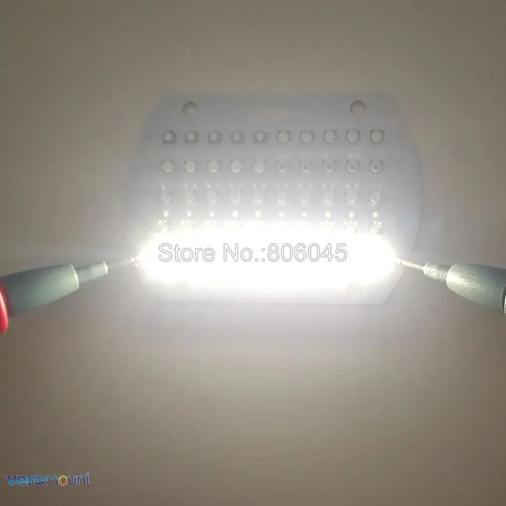 5 каналов аквариум 50 LED s эмиттер ламсветильник Cree XPE XP E 4500K 450NM Epi светодиодный 395NM