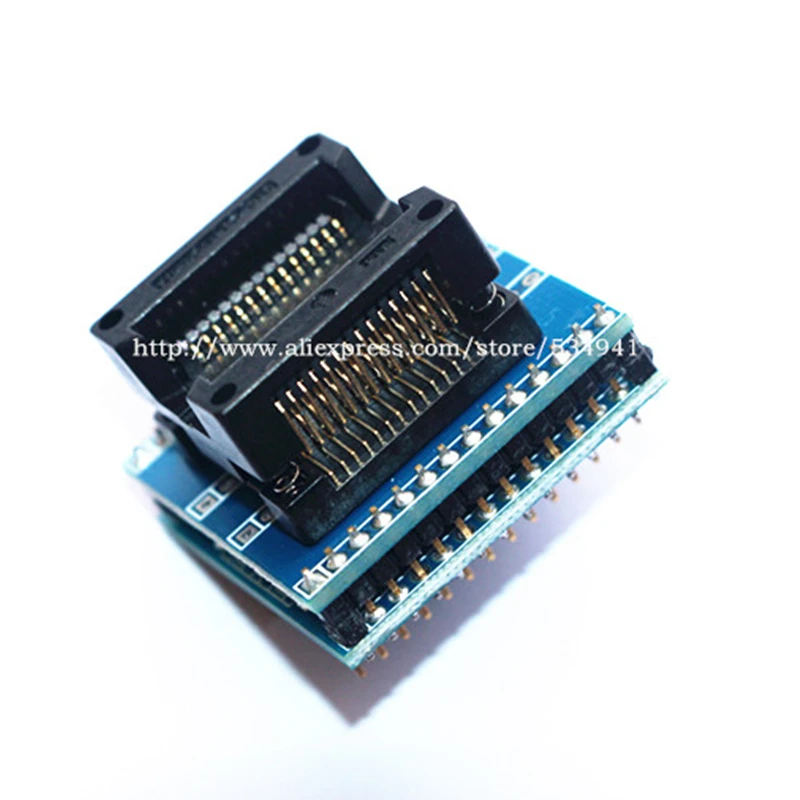 Переходник SOP28 на DIP28 с двойным разъемом для печатной платы 300mil SOIC28 адаптер