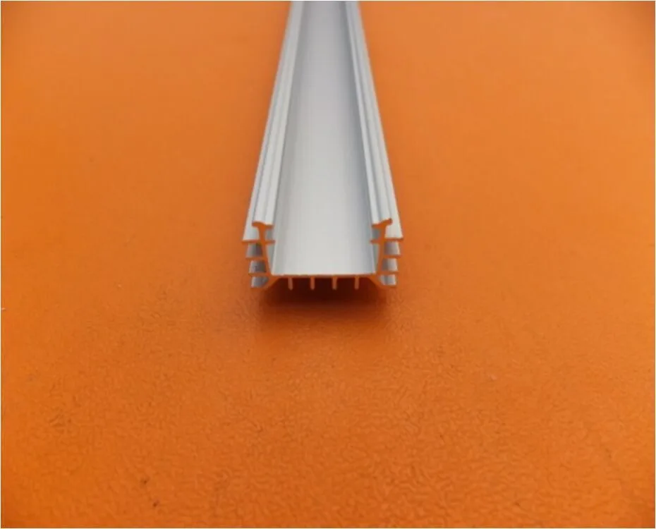 RA 062 1 м длинный светодиодный алюминиевый профиль (анодированный серебристый