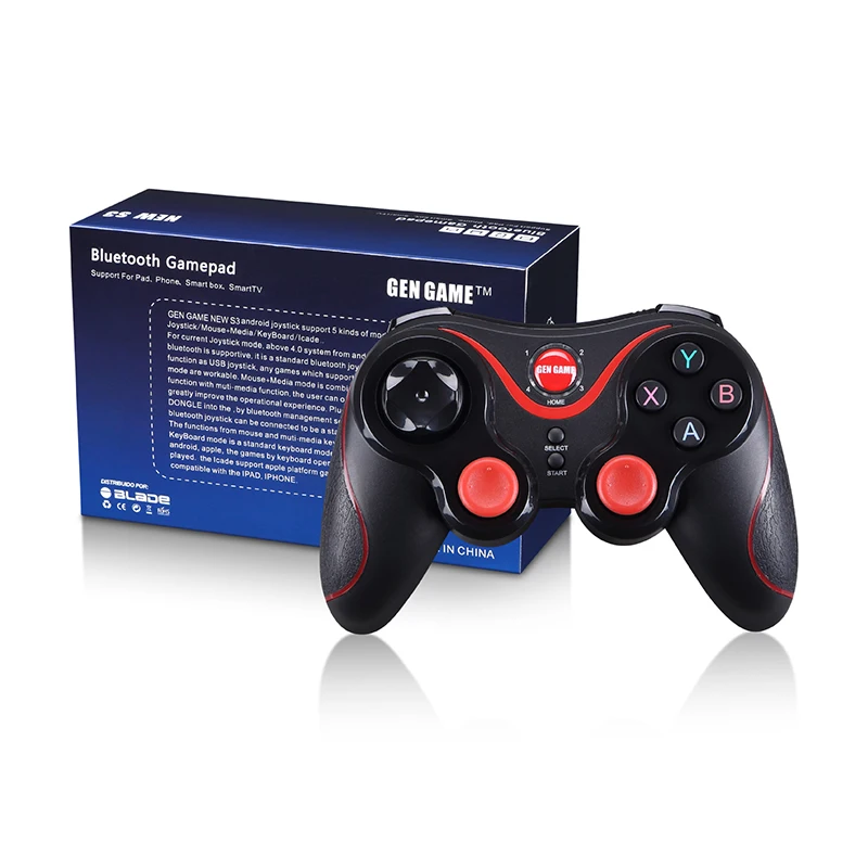 Беспроводной 3 0 Bluetooth геймпад пульт дистанционного управления Джойстик ПК