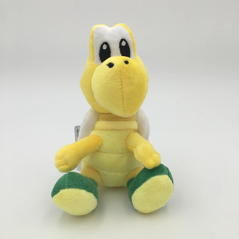 Новинка года; 2 цвета; Super Mario Bros. 6 дюймов 15 см Koopa Troopa плюшевые куклы мода прекрасный мультфильм черепаха игрушки для детей