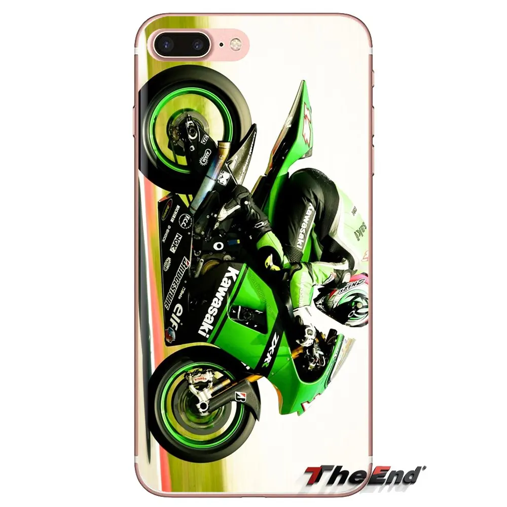 For Samsung Galaxy S3 S4 S5 Mini S6 S7 Edge S8 S9 S10 Plus Note 3 4 5 8 9 Zx6r autocycle autobike Transparent Soft Cases Covers |