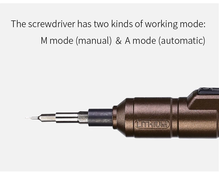 4V Мини Беспроводная электрическая Точная отвертка с 11 шт. wowstick Биты