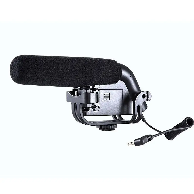 BOYA BY-VM190 3.5 мм микрофонный разъем Shotgun конденсаторный микрофон для Nikon D7500 D7200 D5600 D5500
