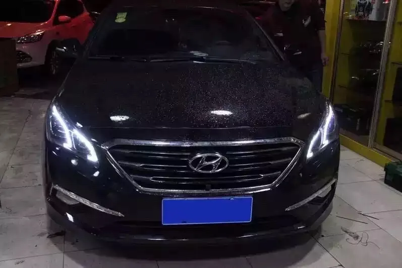 VLAND производитель для автомобиля головы лампы Sonata светодиодный головной