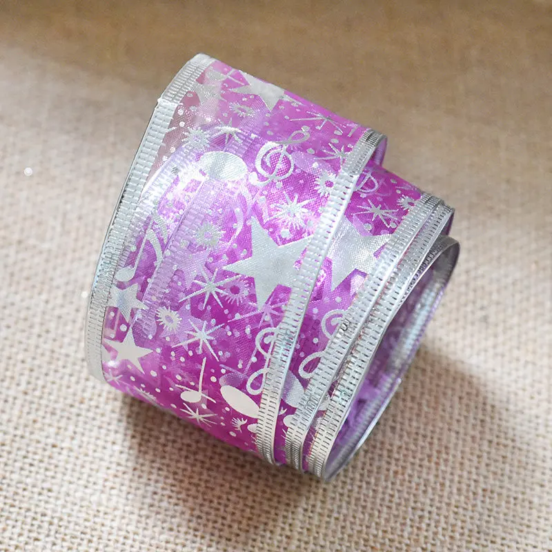 5 Цвета органза побрякушки Сделай Сам лента для рождества Рождественский подарок