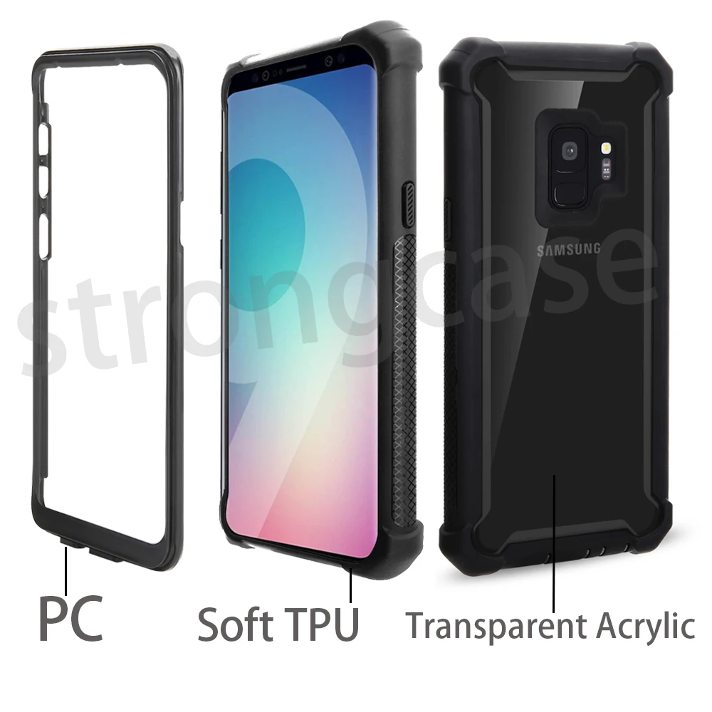 Защитный чехол KSELF для Samsung Galaxy S10 Plus S8 S9 Note 9 | Мобильные телефоны и аксессуары
