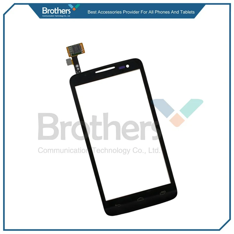 5 шт. Оптовая Продажа Черный сенсорный экран дигитайзер стеклянная панель для