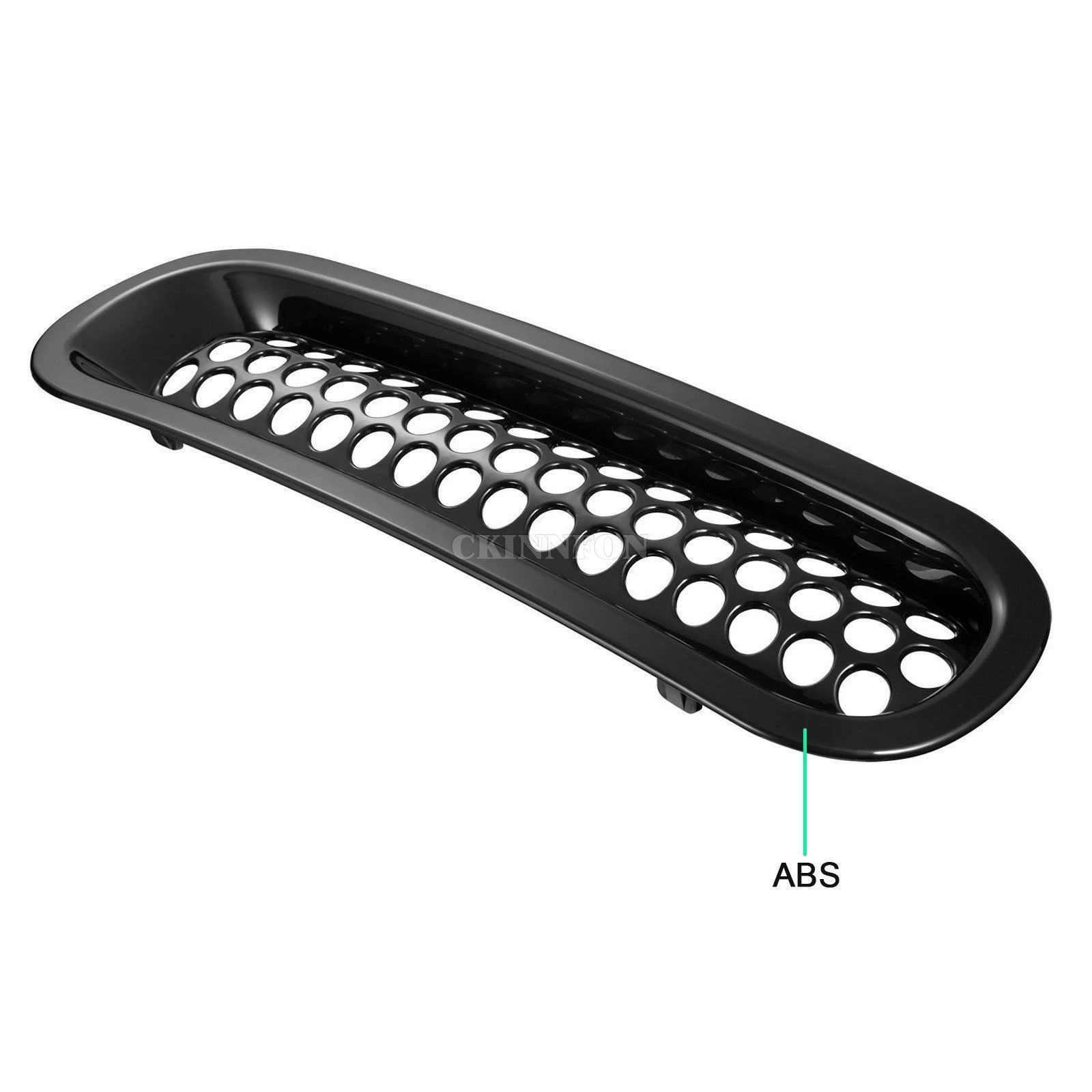 10sets 7Pcs/set Black ABS Mesh Front Insert Grille Trim Cover Without Lock Hole for Jeep Wrangler JK 2007-2015 | Автомобили и