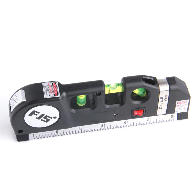 FJS 3 в 1 инфракрасный лазерный нивелир 2 5 м выравниватель пузырьков многоцелевой