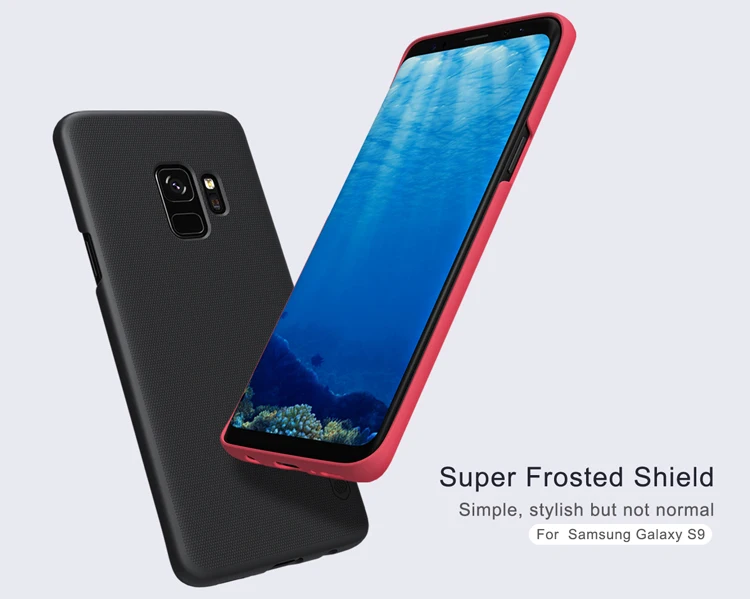 СПС samsung Galaxy S9 чехол Galaxy S9 матовый чехол задняя защитная крышка с матовой поверхностью Nillkin чехол для samsung Galaxy S9
