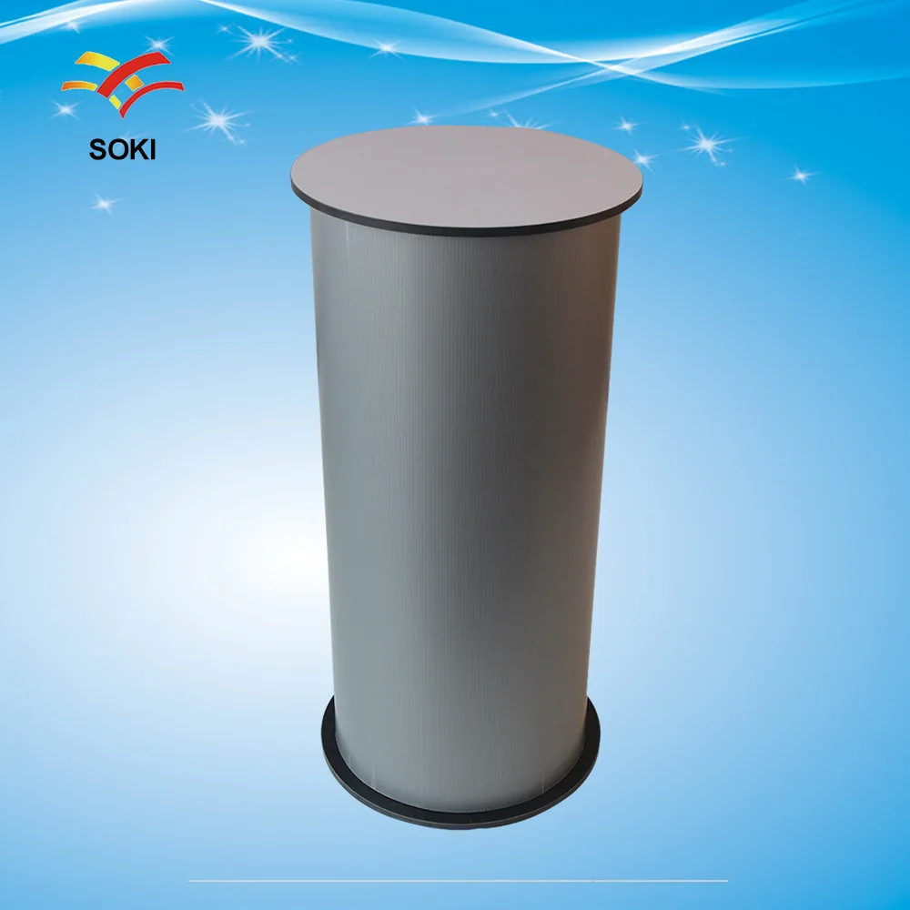 Продвижение Таблица выставка дисплей счетчика Изогнутые/Круглый/Teardrop/Прямой