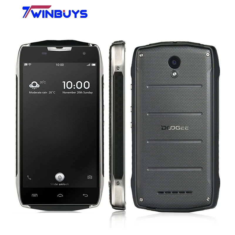Doogee T5 Lite прочный смартфон IP67 Водонепроницаемый противоударный 5.0 &quotAndroid 6.0 4 ядра