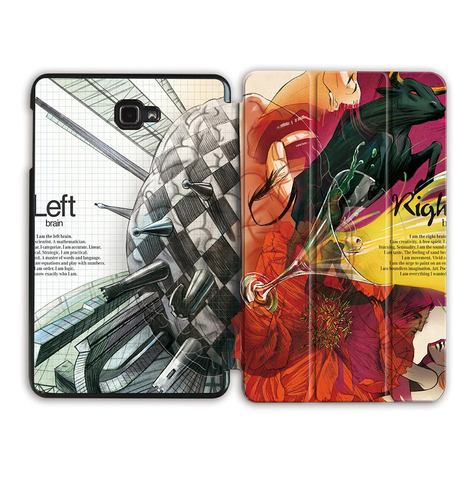 MTT мультяшный чехол с граффити для samsung Galaxy Tab A A6 10,1 дюймов T580 T585 T580N из искусственной кожи откидной чехол для планшета защитный чехол - Цвет: SS02