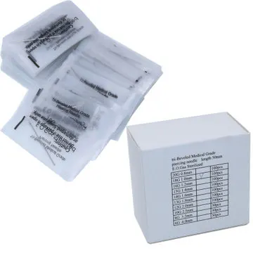 

100PCS Disposable Piercing Needles Sterile Body Piercing Needles 12G 14G 16G 18G 20G For Ear Nose Navel for Piercing Supplies