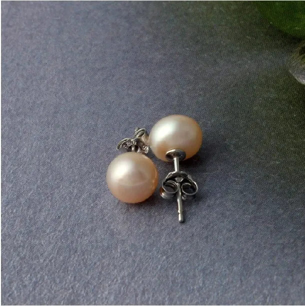 AAA оптовая продажа ювелирные изделия жемчуг натуральный пресноводный серьги для
