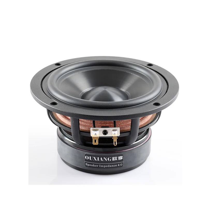 1 шт. Ouxiang 4 дюйма Высокочастотный динамик бас гудок HiFi литая алюминиевая рама