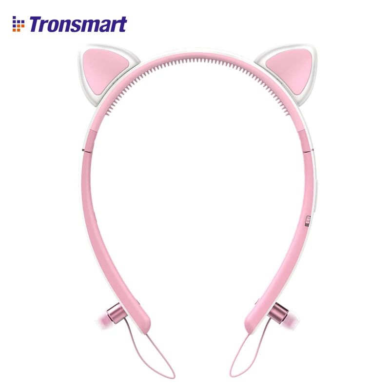 Bluetooth наушники Tronsmart Bunny Ears с поддержкой 4 2 и светодиодной подсветкой|Наушники